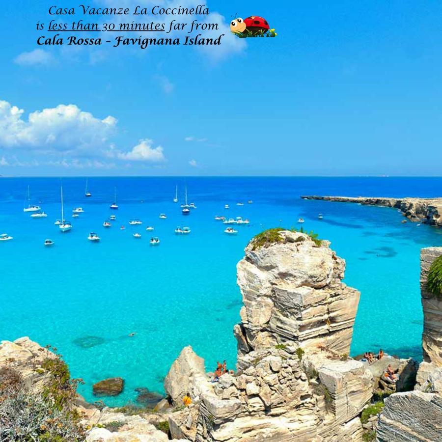 טרפאני Casa Vacanze La Coccinella מראה חיצוני תמונה
