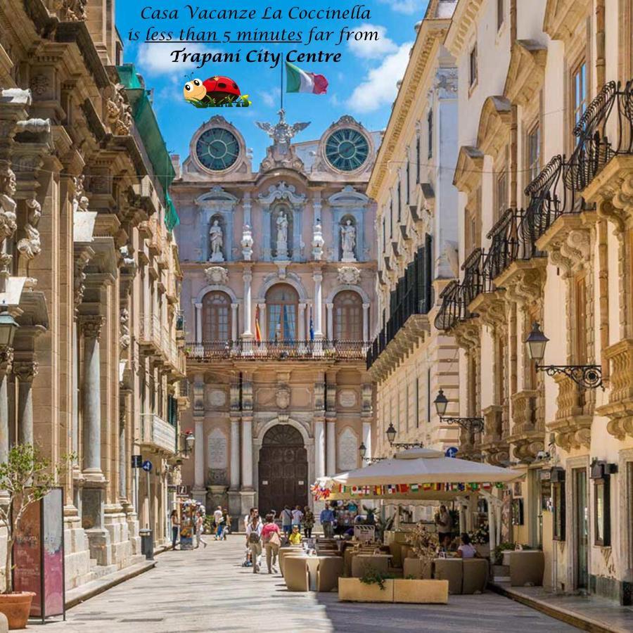 טרפאני Casa Vacanze La Coccinella מראה חיצוני תמונה